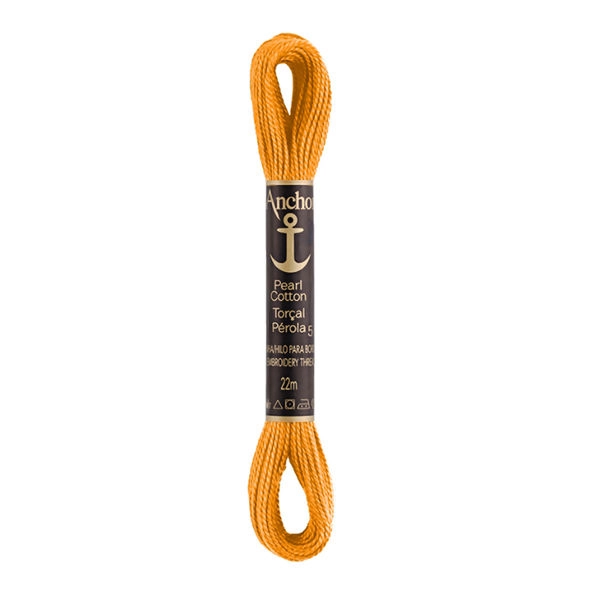 Linha Para Bordar Anchor Torcal Perola Amarelo Cod303