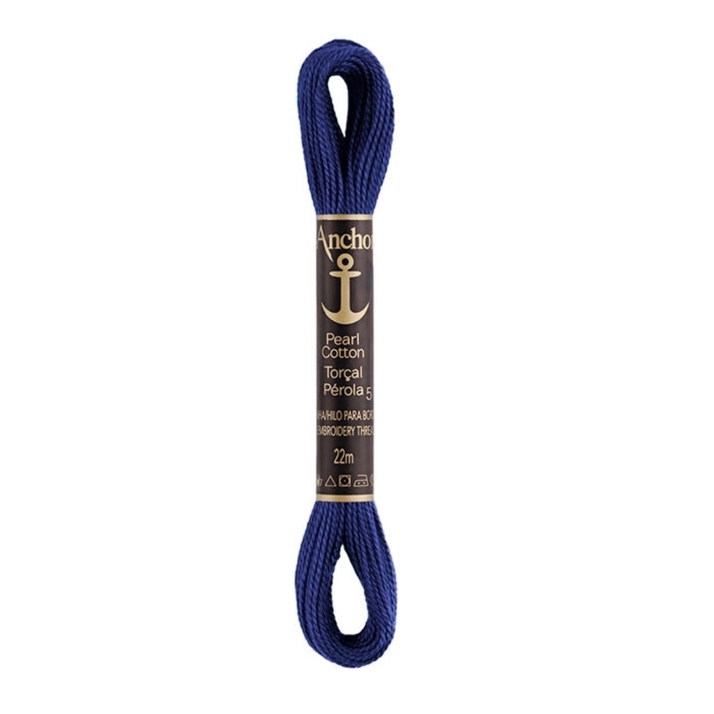 Linha Para Bordar Anchor Torcal Perola Marinho Cod150
