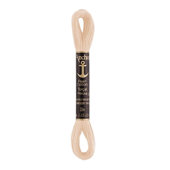 Linha Para Bordar Anchor Torcal Perola Marfim Cod300