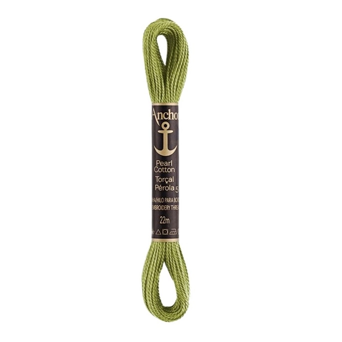 Linha Para Bordar Anchor Torcal Perola Verde Oliva Cod267