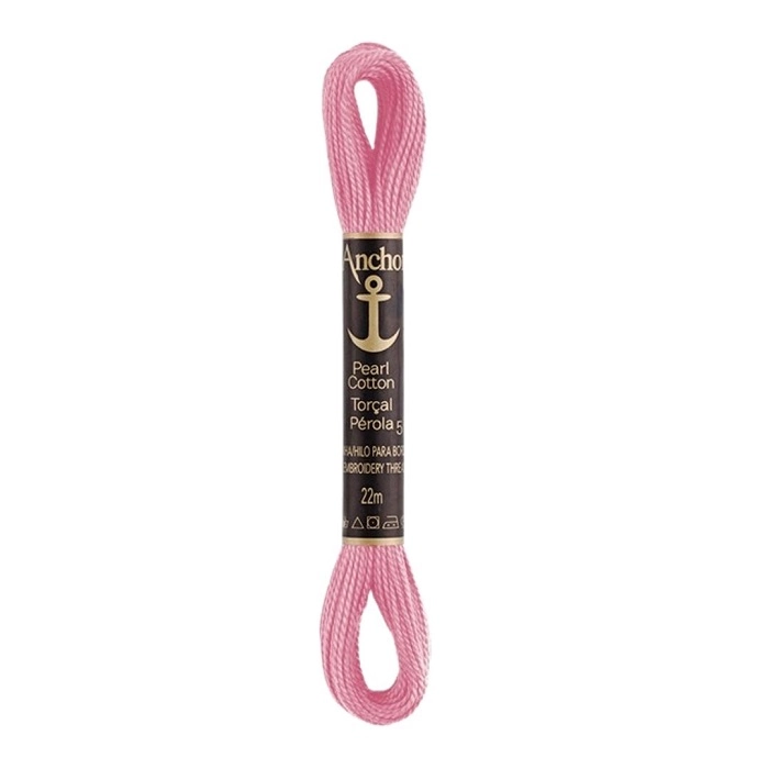 Linha Para Bordar Anchor Torcal Perola Rosa Cod26