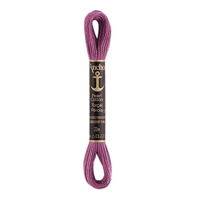 Linha Para Bordar Anchor Torcal Perola Lilas Medio Cod89