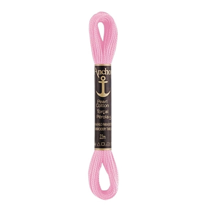 Linha Para Bordar Anchor Torcal Perola Rosa Cod74
