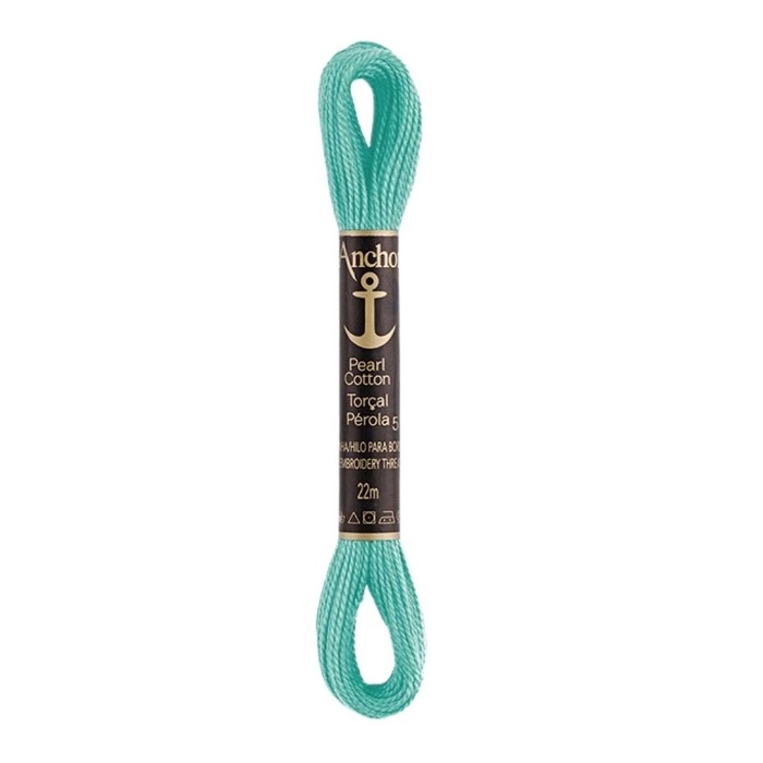 Linha Para Bordar Anchor Torcal Perola Verde Agua Cod186