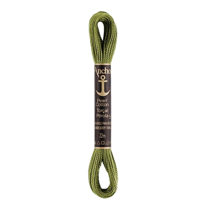 Linha Para Bordar Anchor Torcal Perola Verde Escuro Cod268
