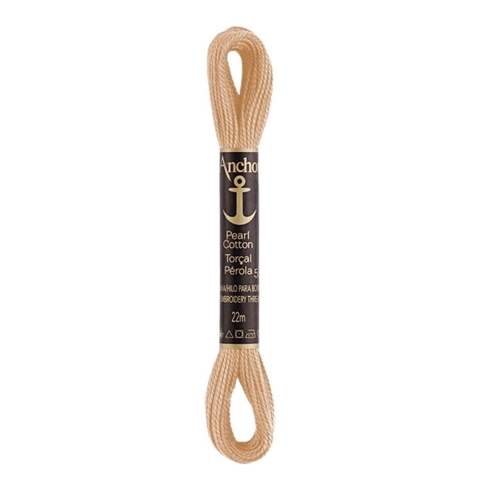 Linha Para Bordar Anchor Torcal Perola Bege Cod368