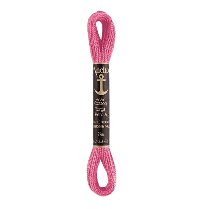 Linha Para Bordar Anchor Torcal Perola Rosa Cod76