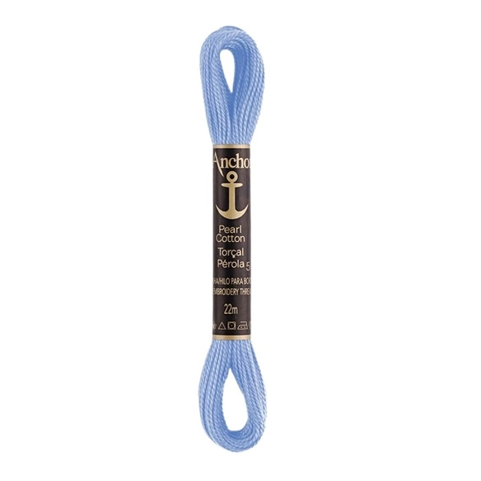 Linha Para Bordar Anchor Torcal Perola Azul Cod144