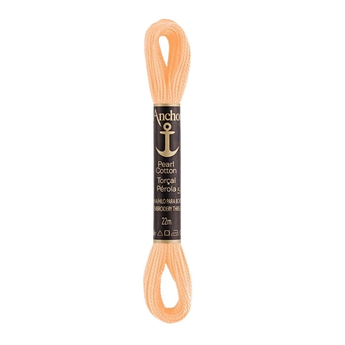 Linha Para Bordar Anchor Torcal Perola Laranja Claro Cod313