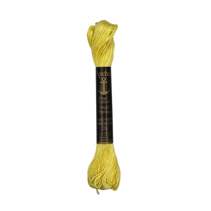 Linha Para Bordar Anchor Torcal Perola Amarelo Cod288