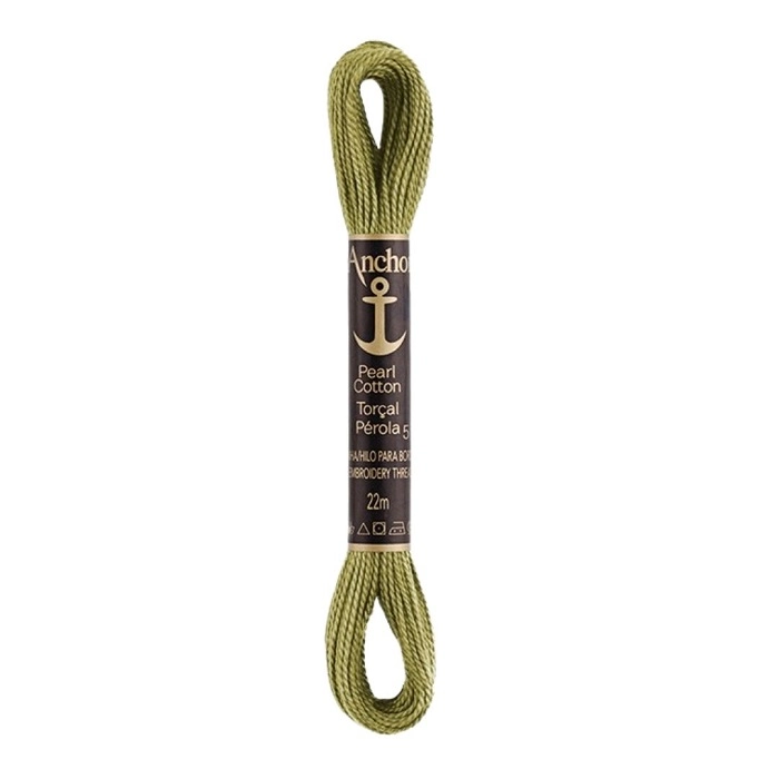 Linha Para Bordar Anchor Torcal Perola Verde Cod281