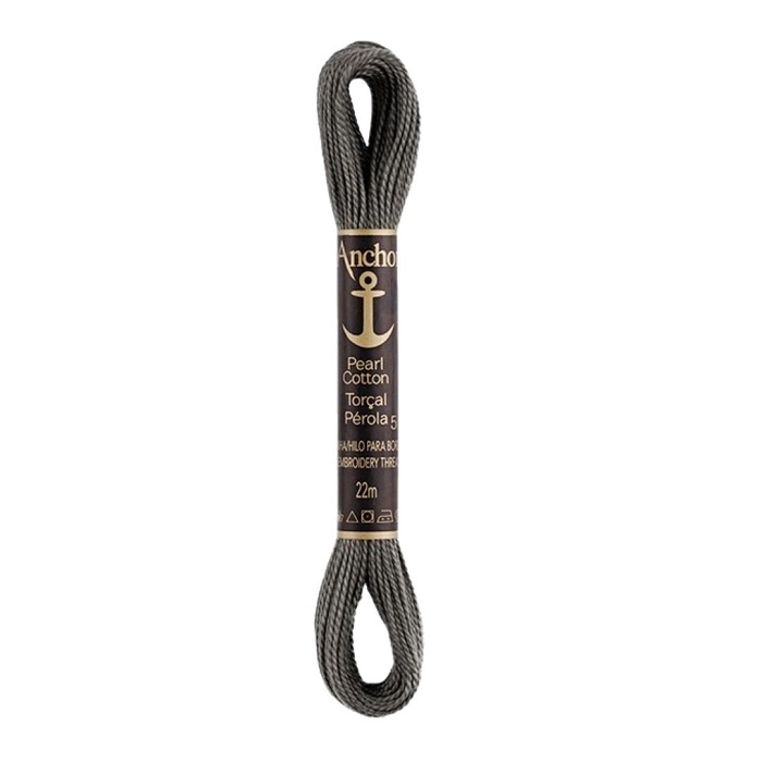 Linha Para Bordar Anchor Torcal Perola Cinza Chumbo Cod400