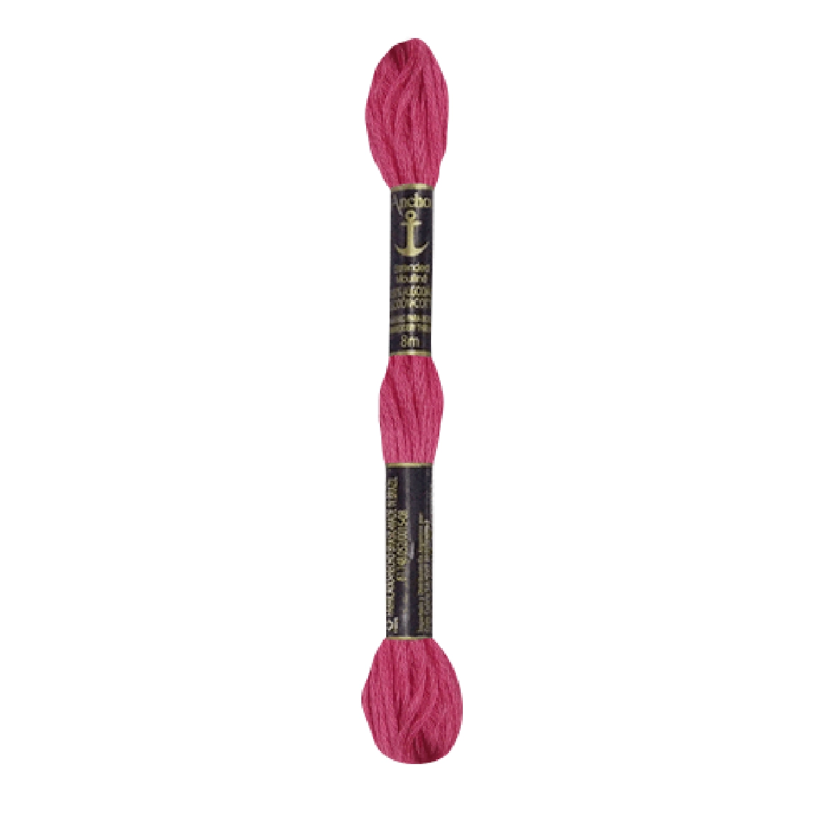 Linha Para Bordar Anchor Mouline Rosa Deep Carmine Cod35