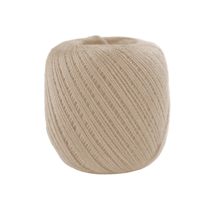Linha Croche Bordado E Artesanato Bege