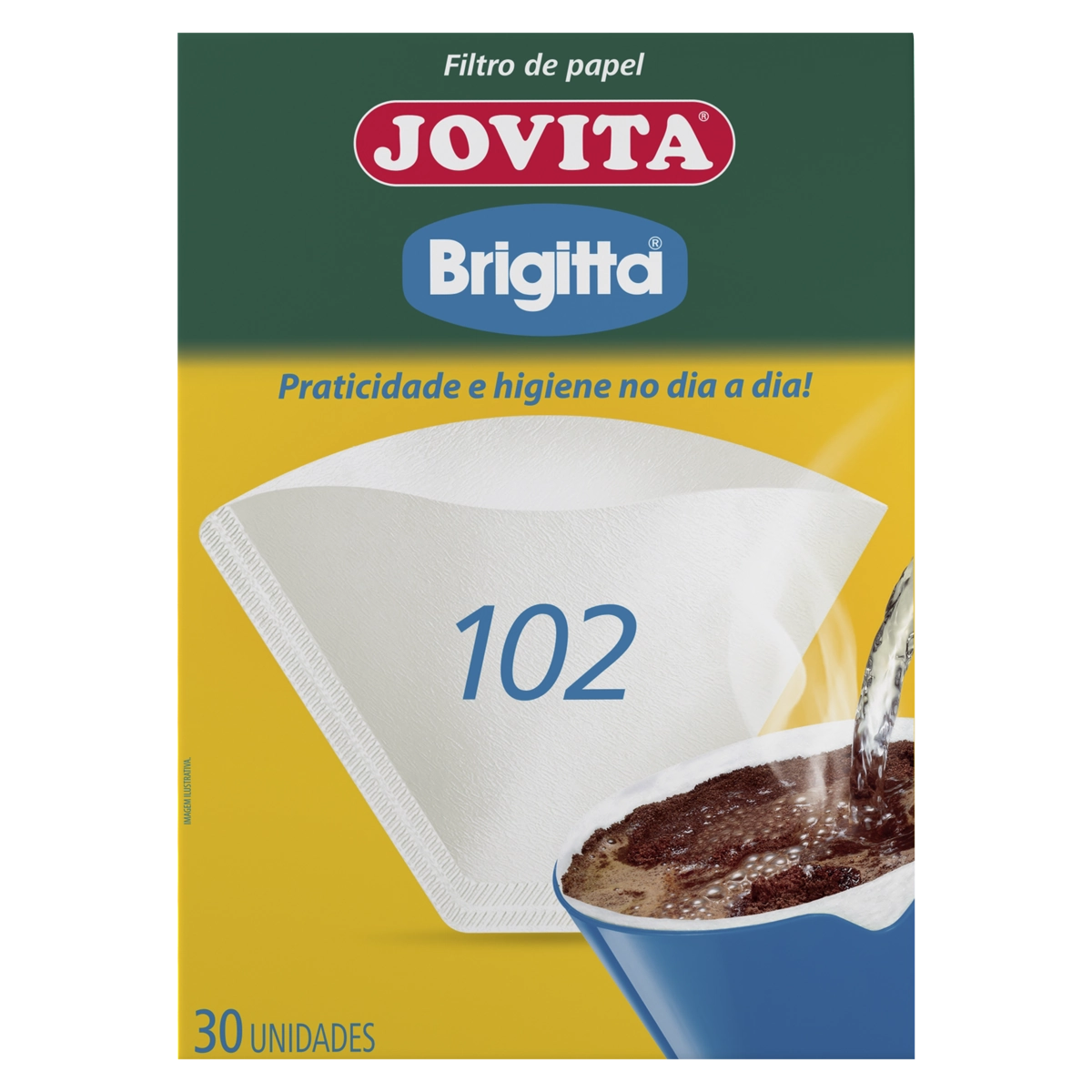 Filtro Papel Jovita 102 5x40 Folhas