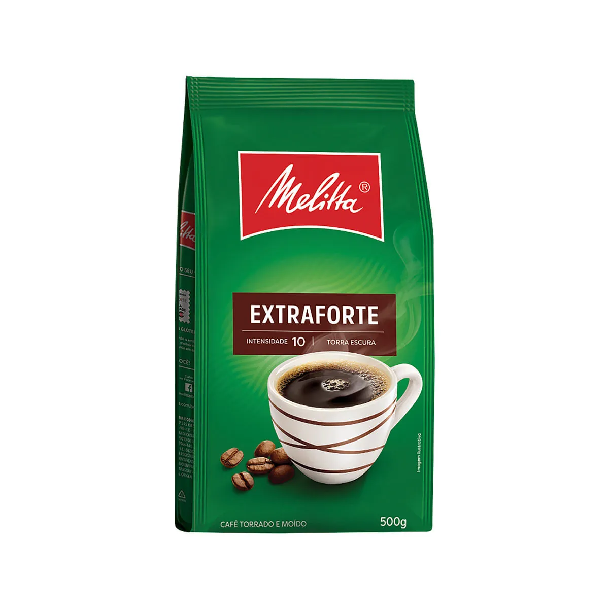 Café Torrado E Moído Extraforte Melitta Pacote 500g