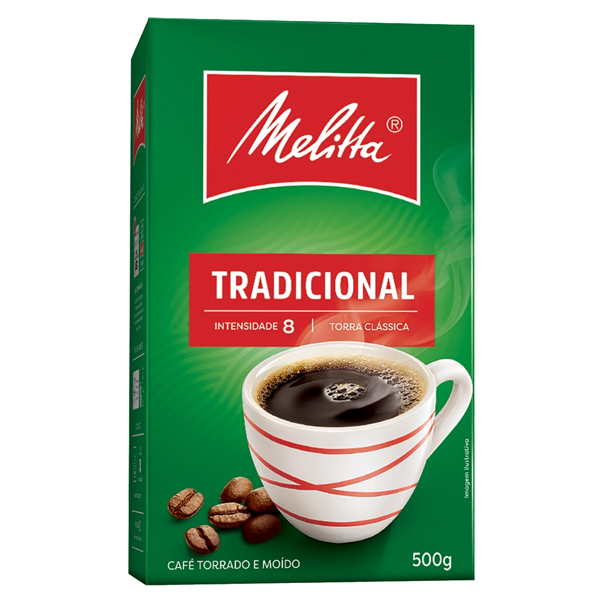 Café à Vácuo Torrado e Moído Tradicional MELITTA Caixa 500g