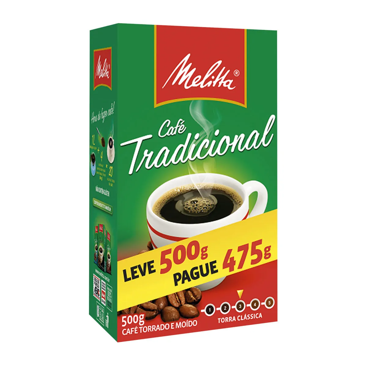 Cafe Melitta I Pack L500 P475g Tradic