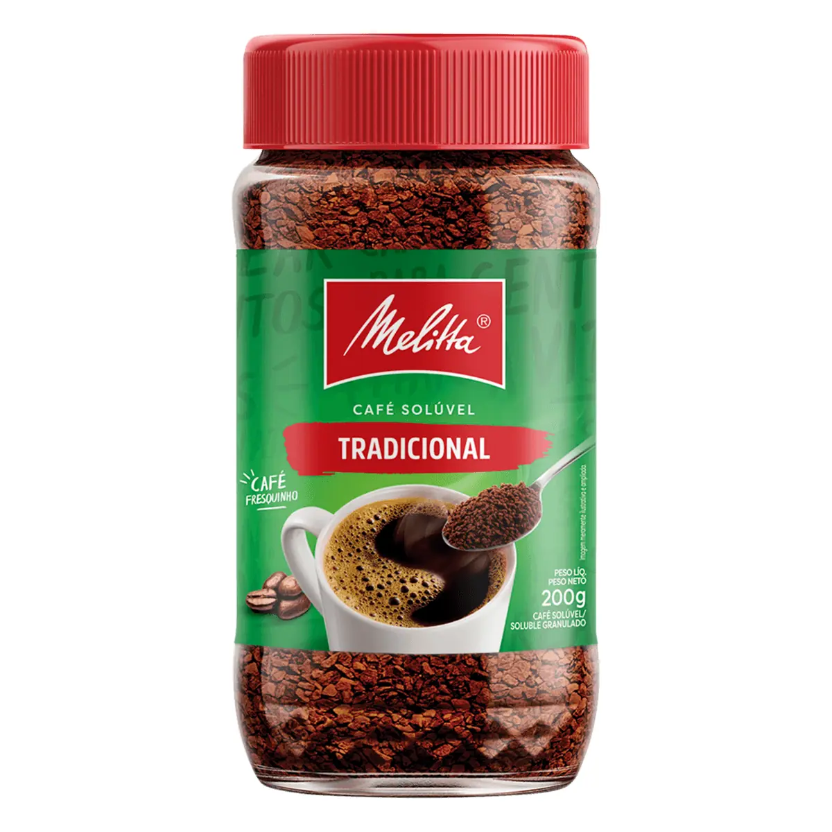 Café Solúvel Granulado Melitta Tradicional 200g