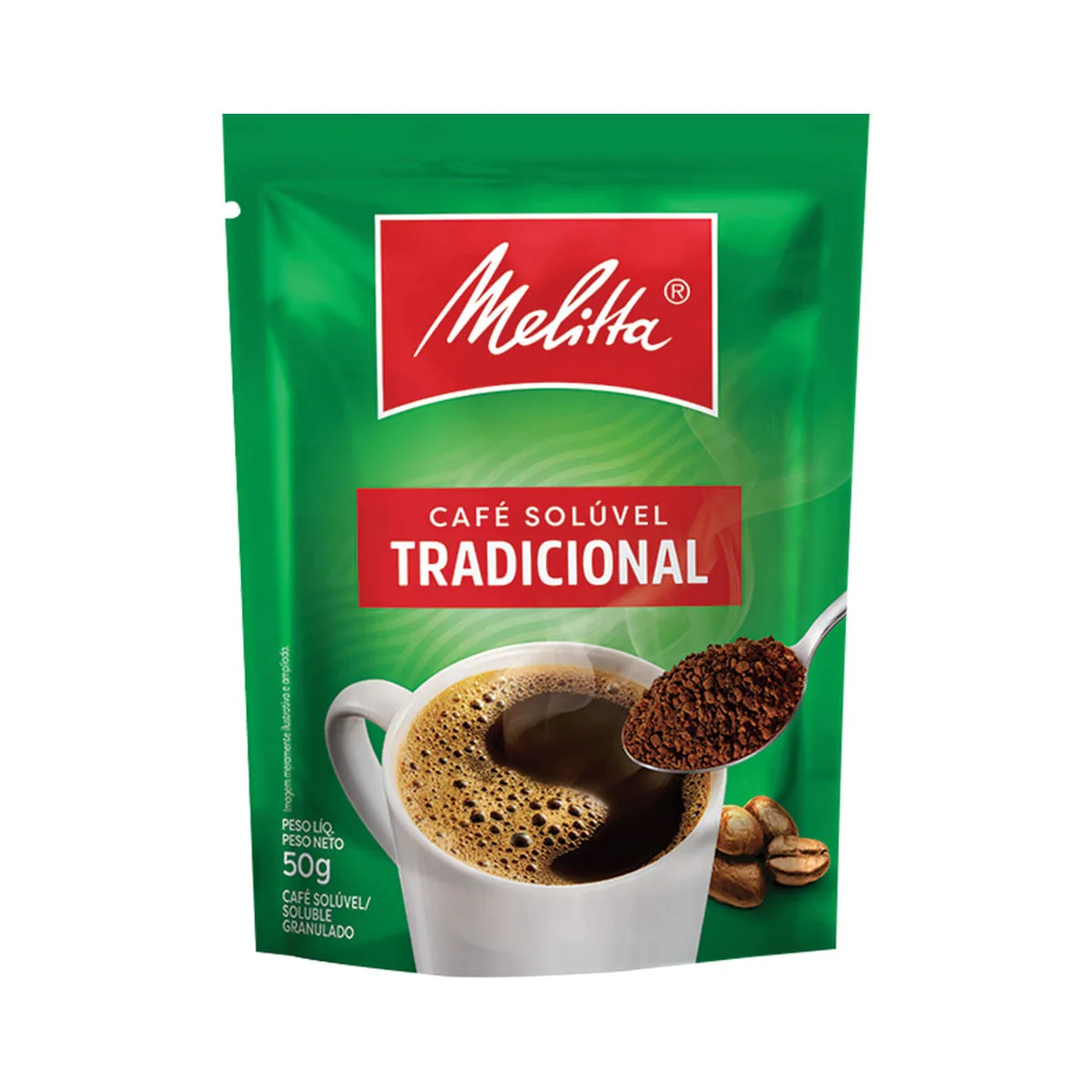 Café Solúvel Tradicional MELITTA Sachê 50g