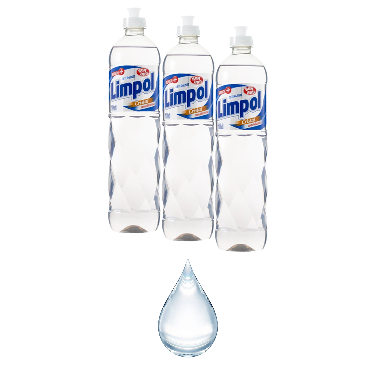 Detergente Líquido Limpol Cristal 500ml