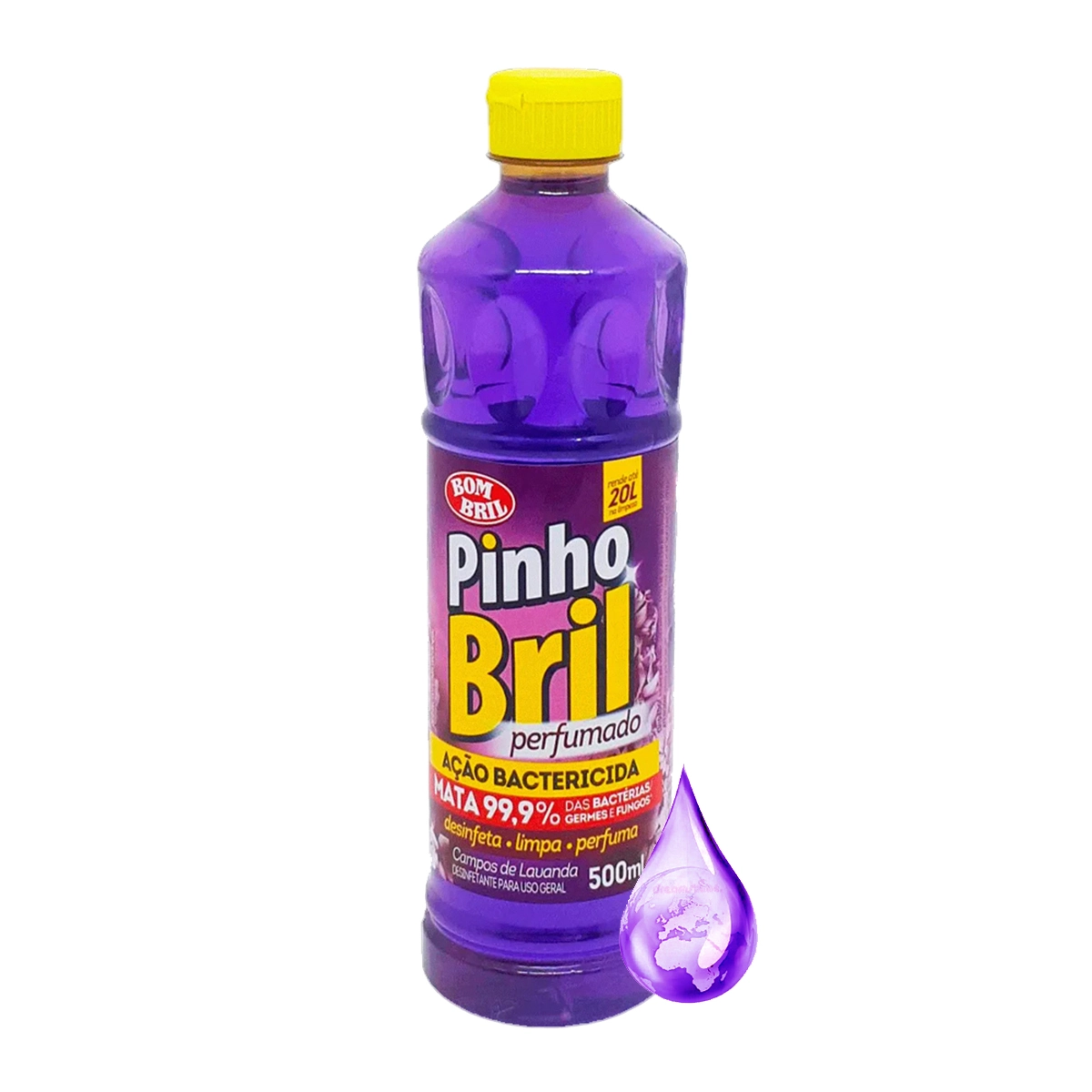 Desinfetante Pinho Bril Campos de Lavanda 500ml