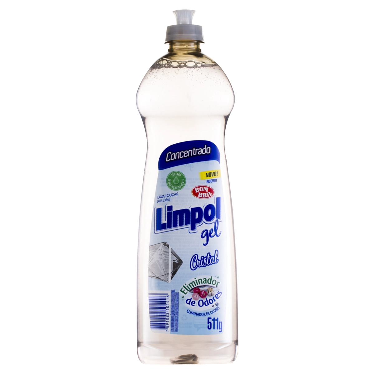 Detergente em Gel LIMPOL Concentrado Cristal 511g