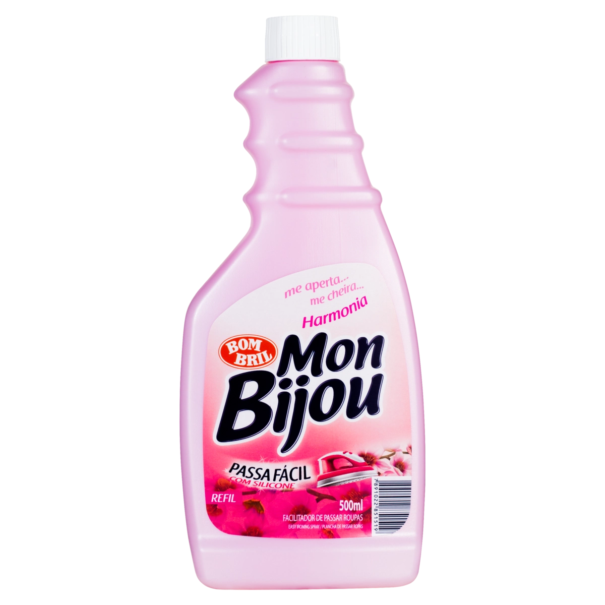 Facilitador De Passar Roupas Líquido Harmonia Mon Bijou Frasco 500ml Refil