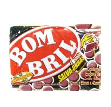 Esponja De Limpeza Salva Unhas Antibactéria Bom Bril 1 Unid