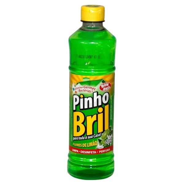 Desinfetante PINHO BRIL Flores de Limão Leve 500ml Pague 450ml