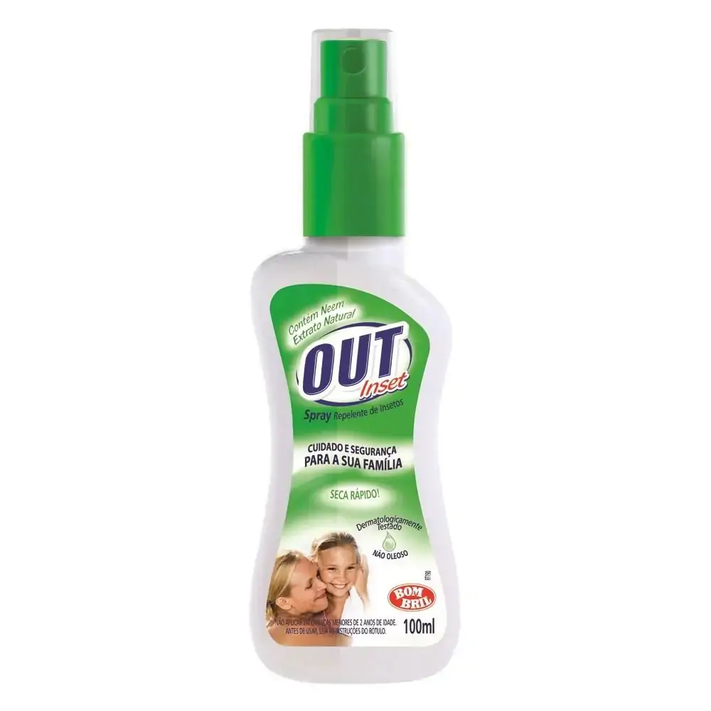 Repelente Out Inseticida Spray Famlia