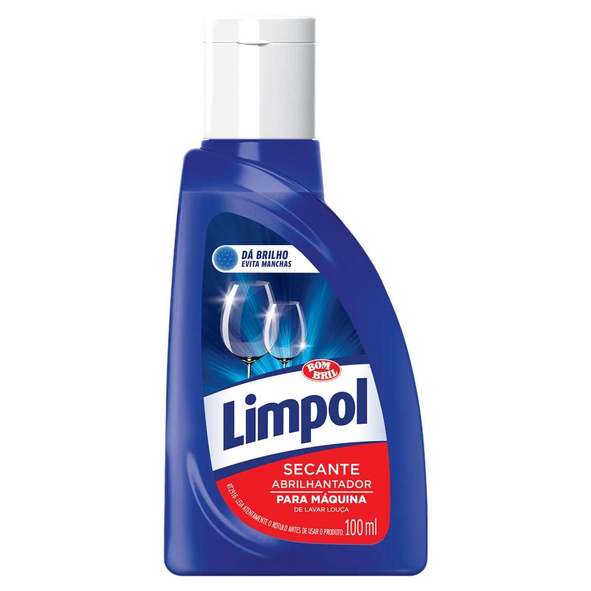 Secante Abrilhantador Para Máquina De Lavar Louças Limpol Squeeze 100ml