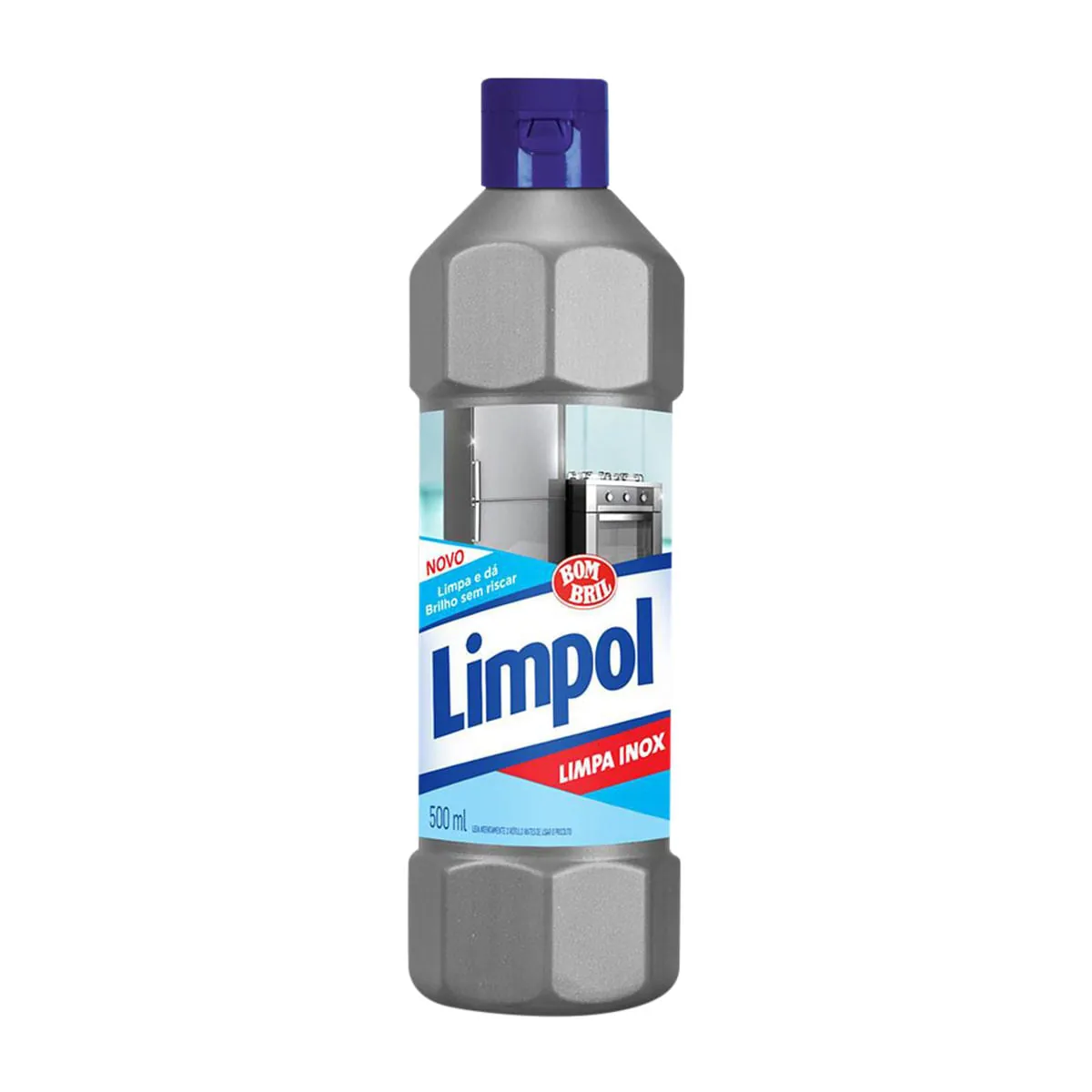 Saponáceo Cremoso Limpa Inox Limpol Squeeze 500ml