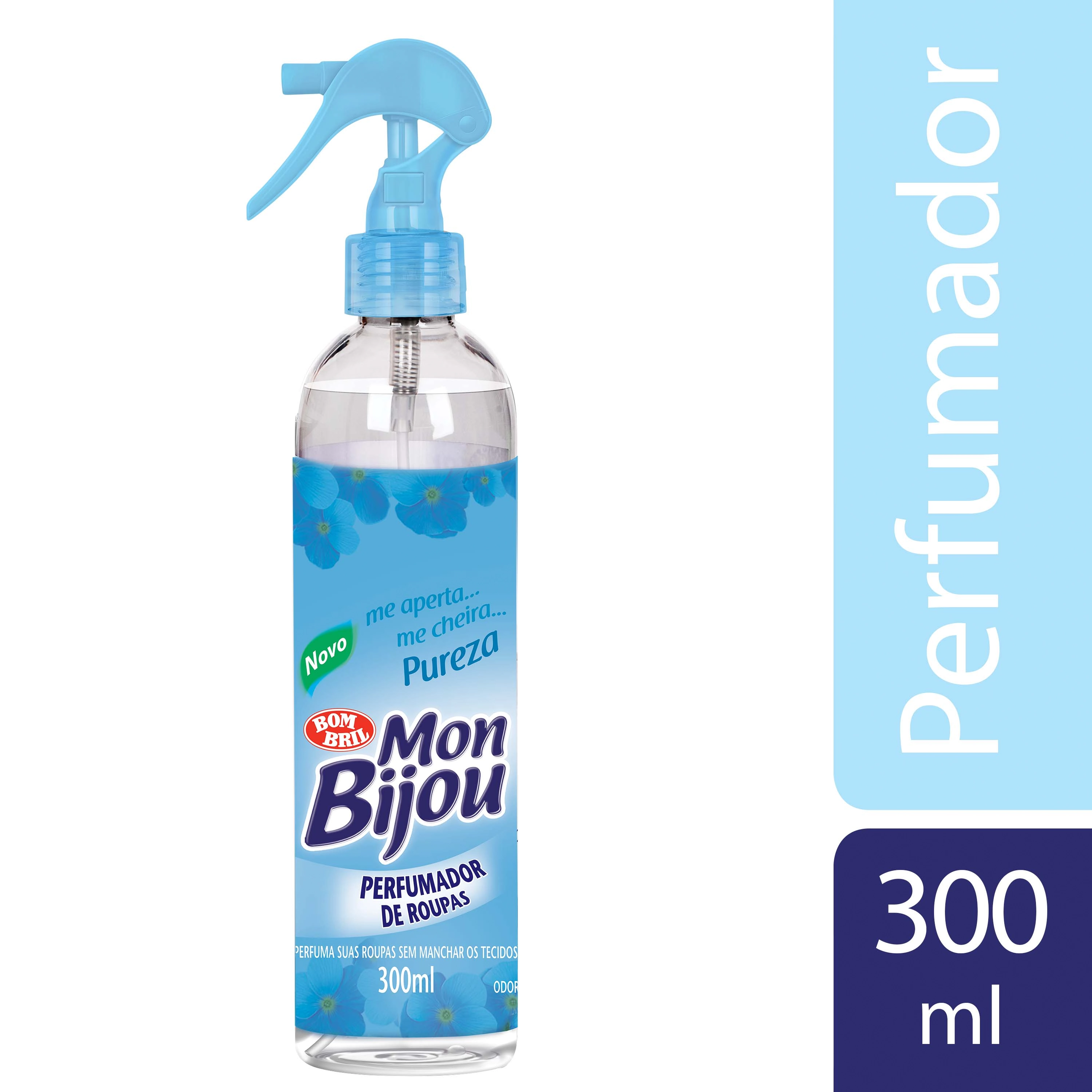 Perfumador De Roupas Mon Bijou 300ml Pureza