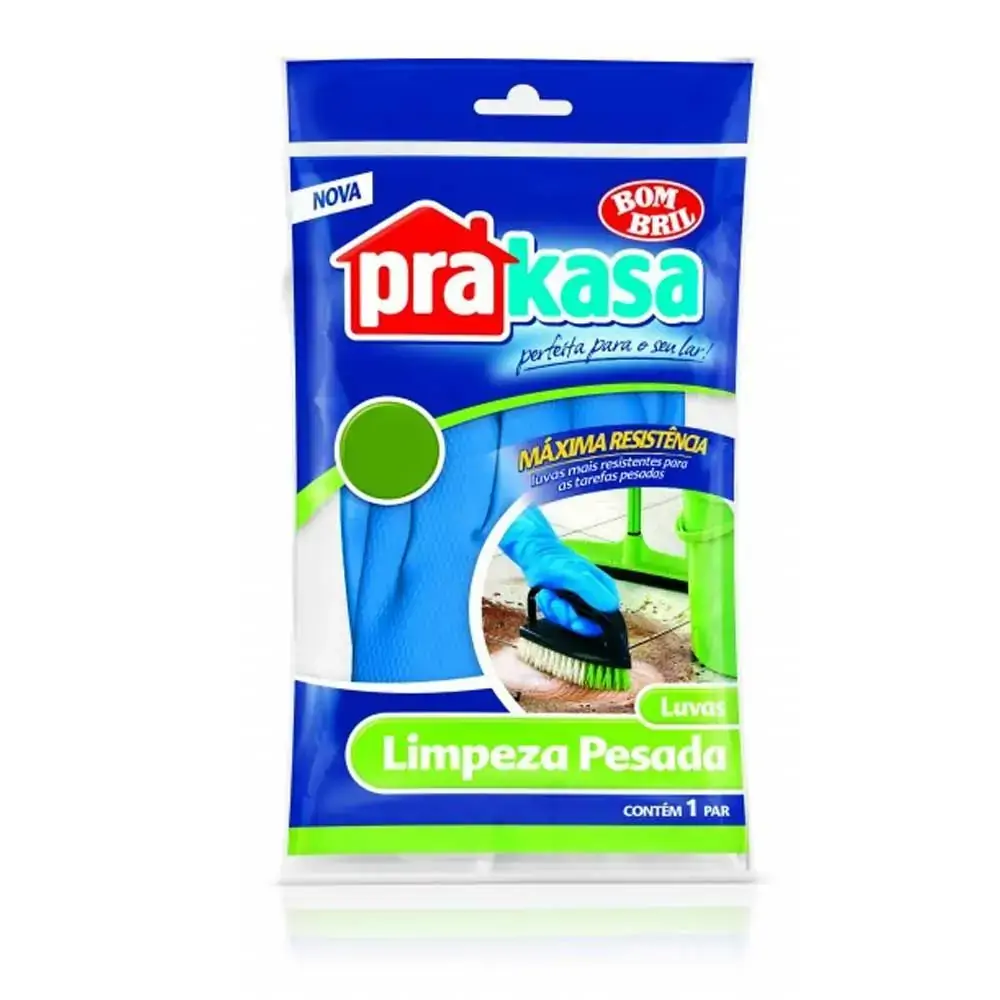 Luva Prakasa C/1 P Limpeza Pesada