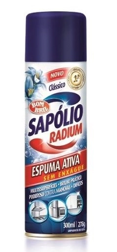Sapolio Radium Espuma 300ml Ativa