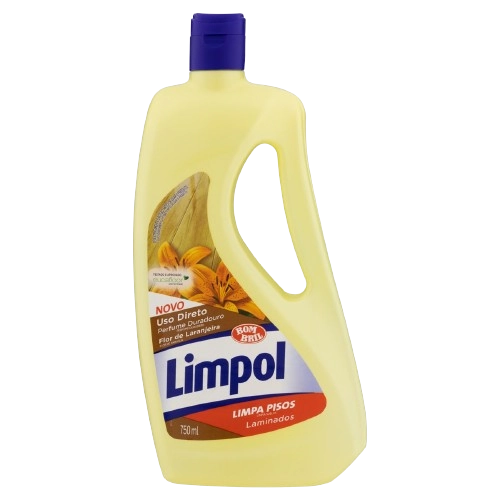 Limpador Para Pisos Laminados Flor De Laranjeira Limpol Squeeze 750ml