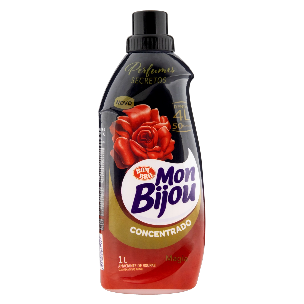 Amaciante De Roupa Concentrado Magia Mon Bijou Frasco 1l