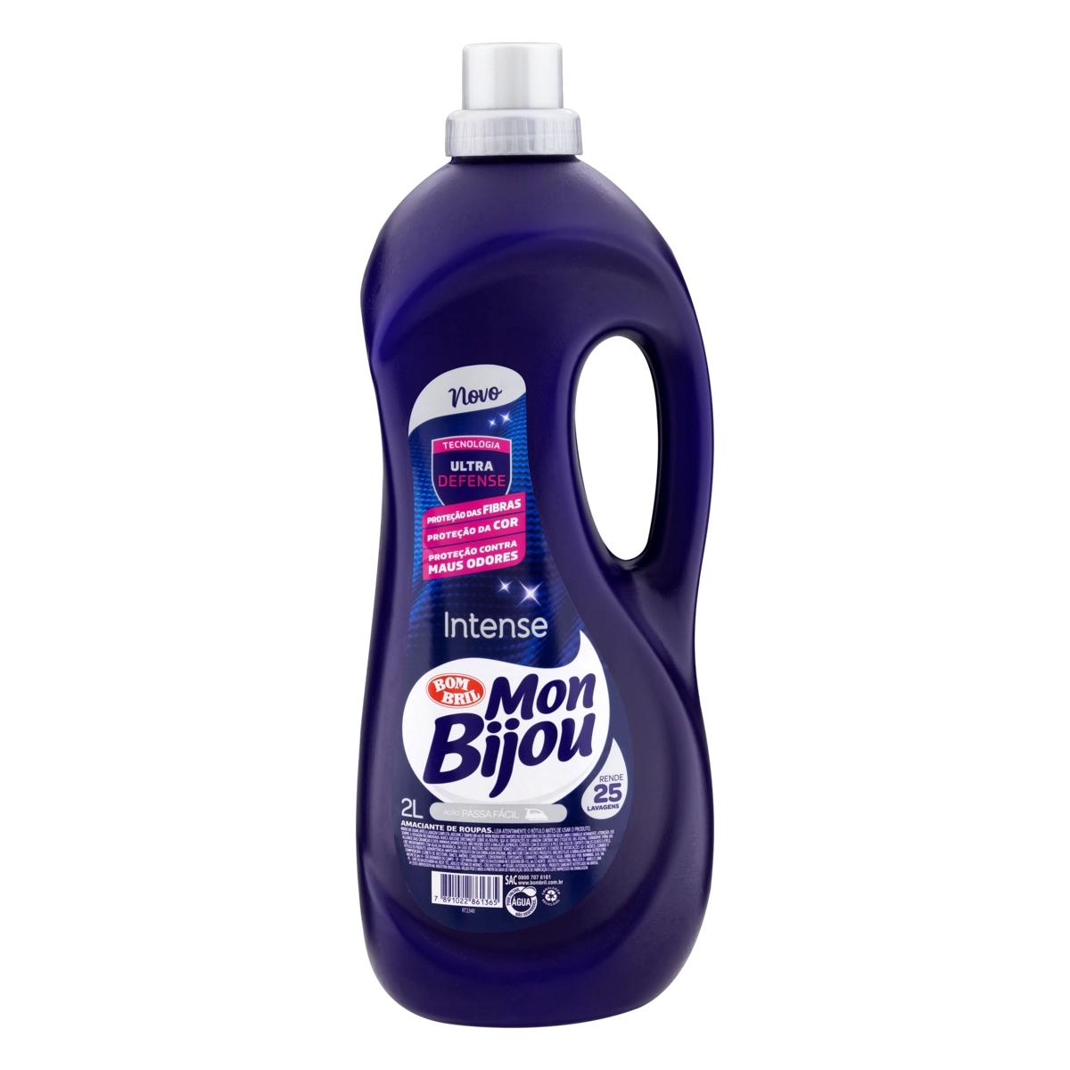 Amaciante De Roupa Diluído Intense Mon Bijou Frasco 2l