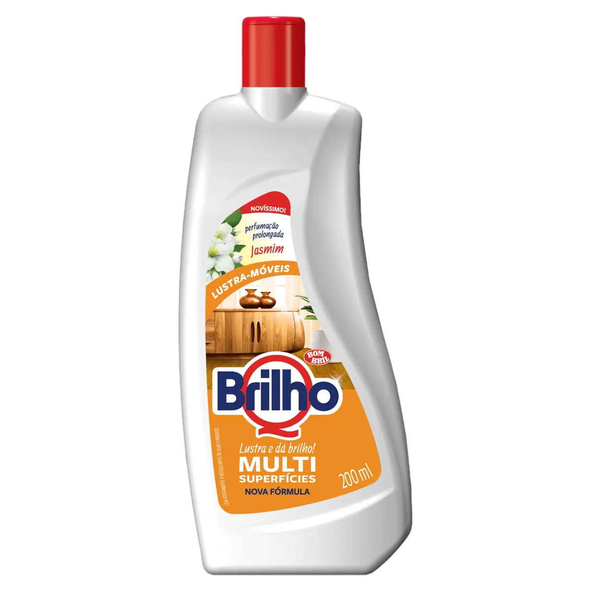 Lustra Móveis Multissuperfícies Jasmim Qbrilho Squeeze 200ml