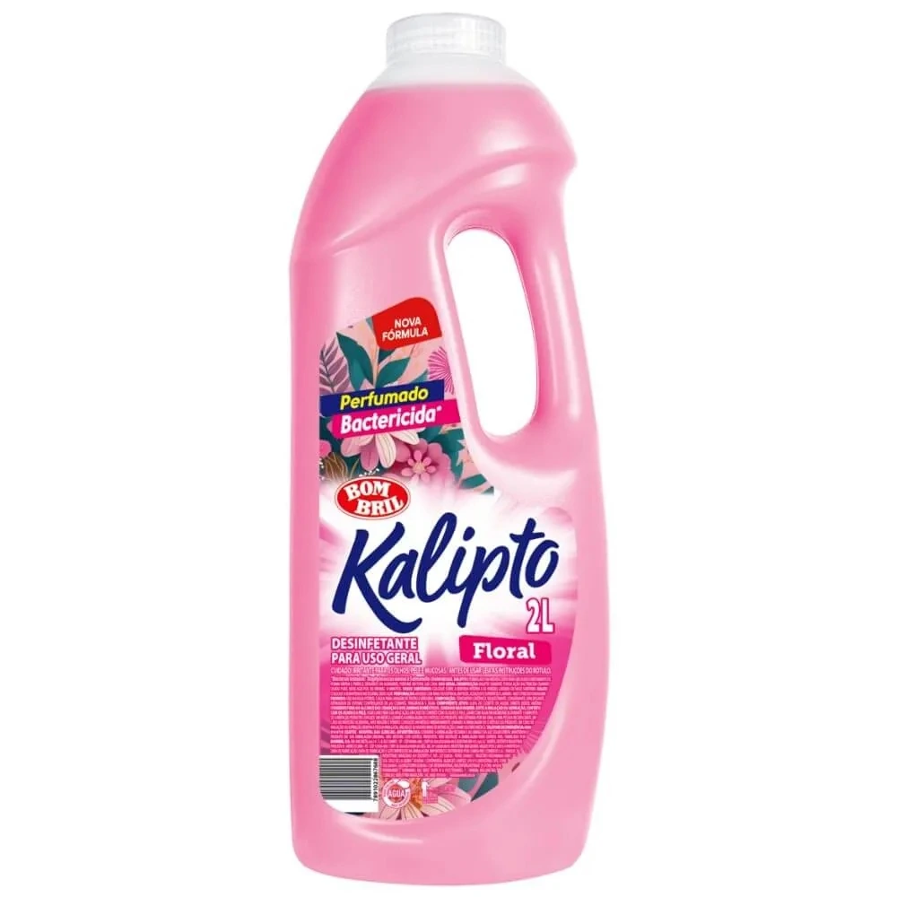 Desinfetante Perfumado Bactericida Floral Kalipto Frasco 2l