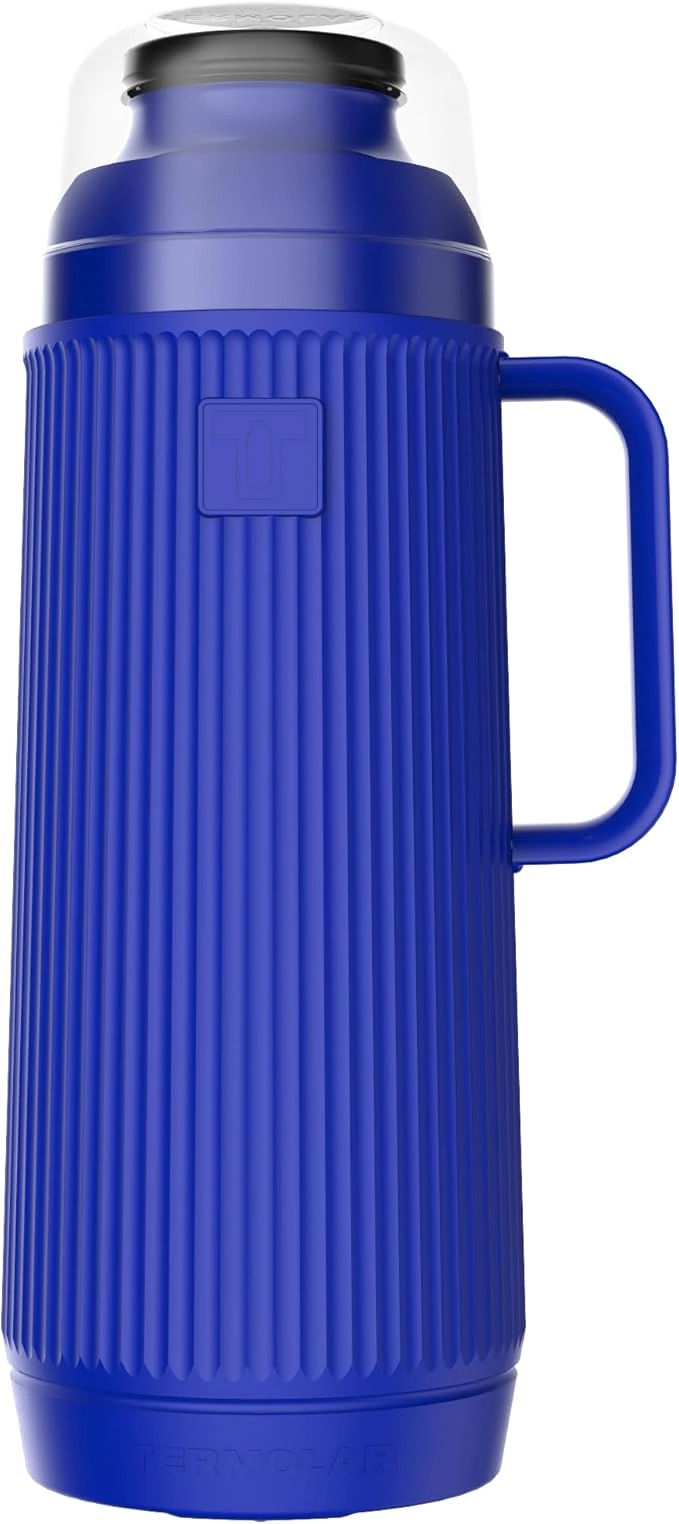 Garrafa Térmica De Mesa Azul Mundial 1l Termolar