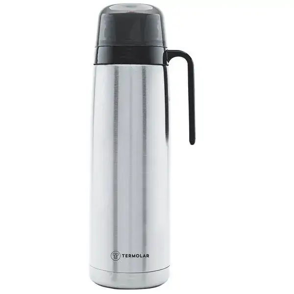 Garrafa Termica 1L INOX R-EVOLUTION Rolha Dupla Açao Termolar 9510 53019