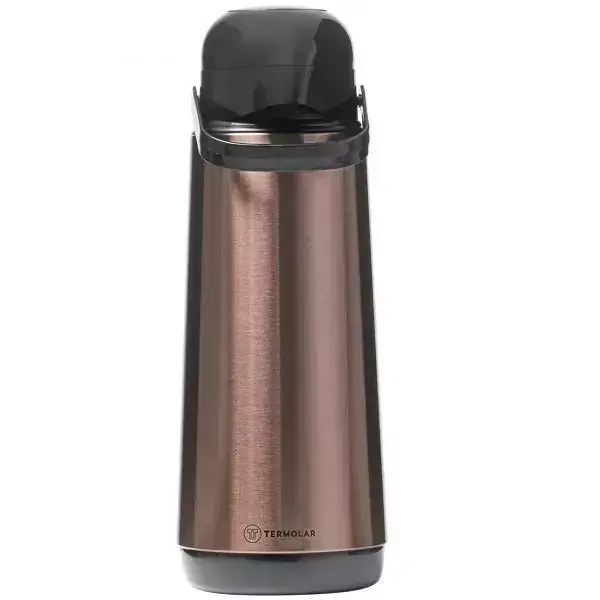 Garrafa Termica Pressao 1,8L INOX Cobre Lumina Termolar 9750C 56972