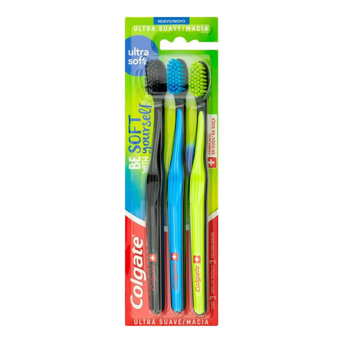 Escova de Dente Colgate Ultra Soft Edição Especial 3 unid