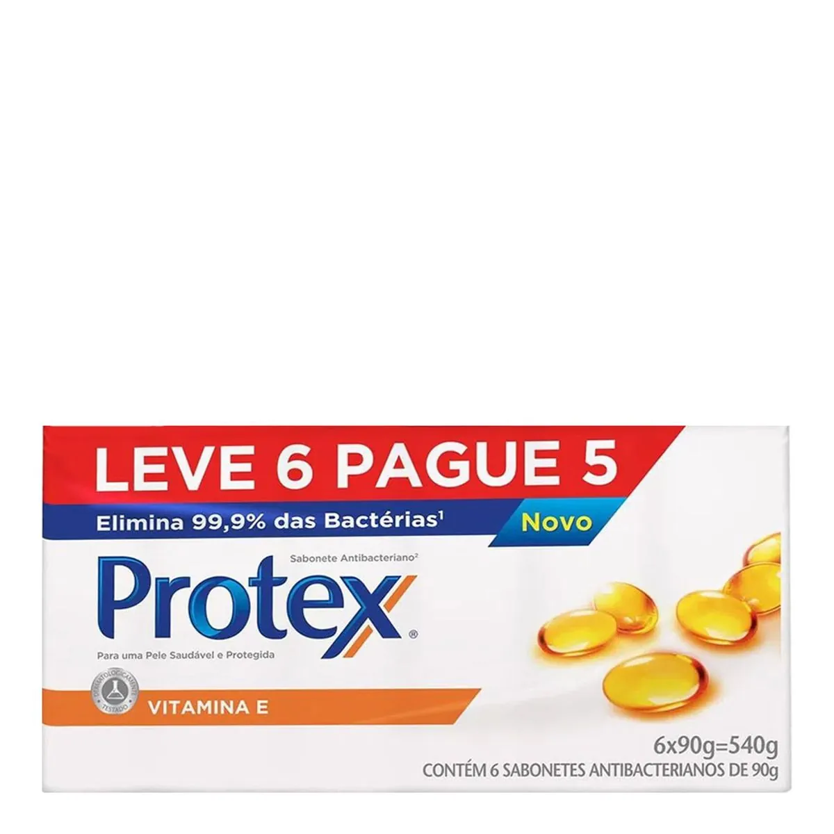 Sabonete em Barra Protex Nutri Protect Vitamina E 85g Promo 6un c/ Desconto