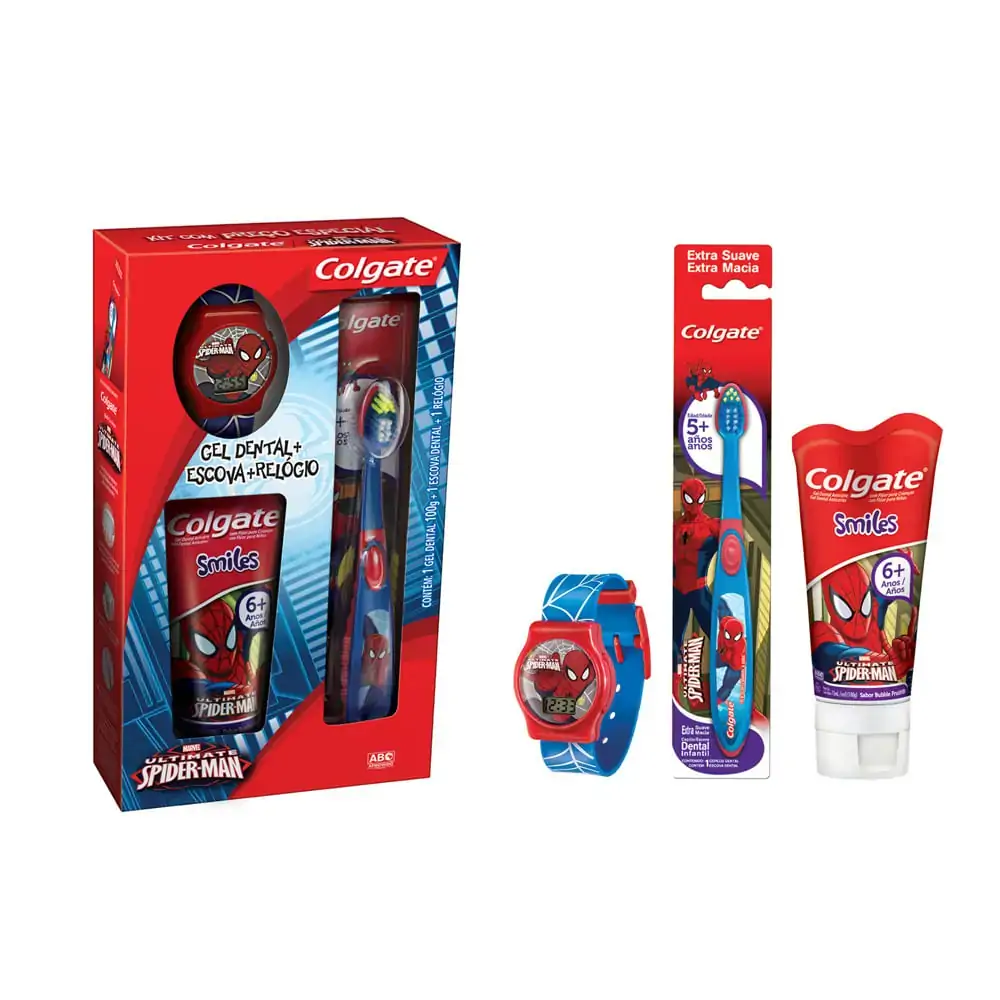 Gel Dental Infantil Colgate Smiles Spider Man