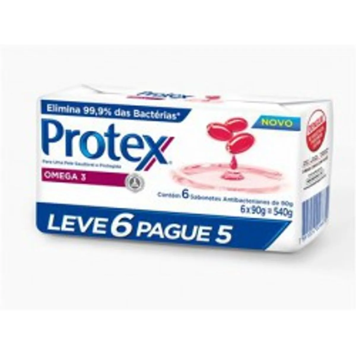 Sabonete Antibacteriano Omega 3 Protex Leve 6 E Pague 5