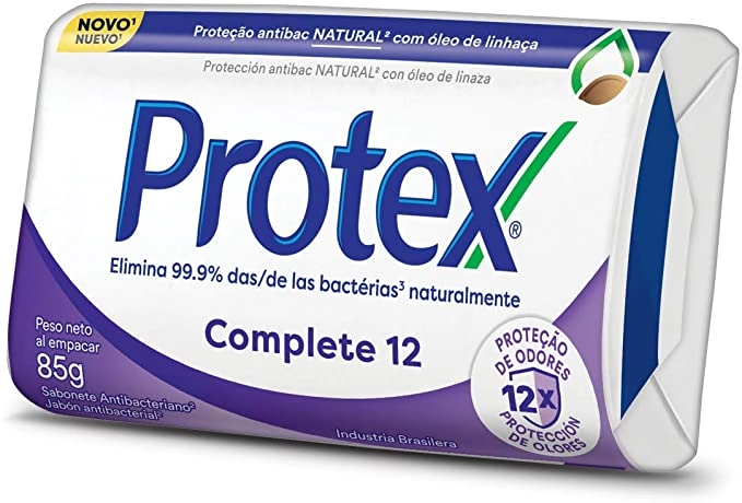 Sabonete em Barra Protex Complete 12 85g