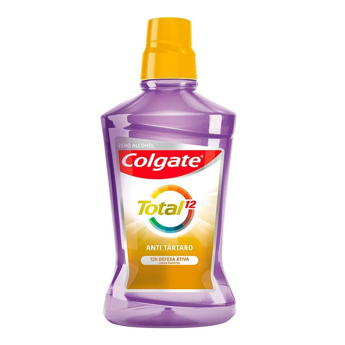 Enxaguante Bucal Antibacteriano Zero álcool Colgate Total 12 Frasco 500ml